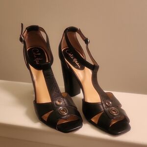 Cole Haan Black High Heel Sandals